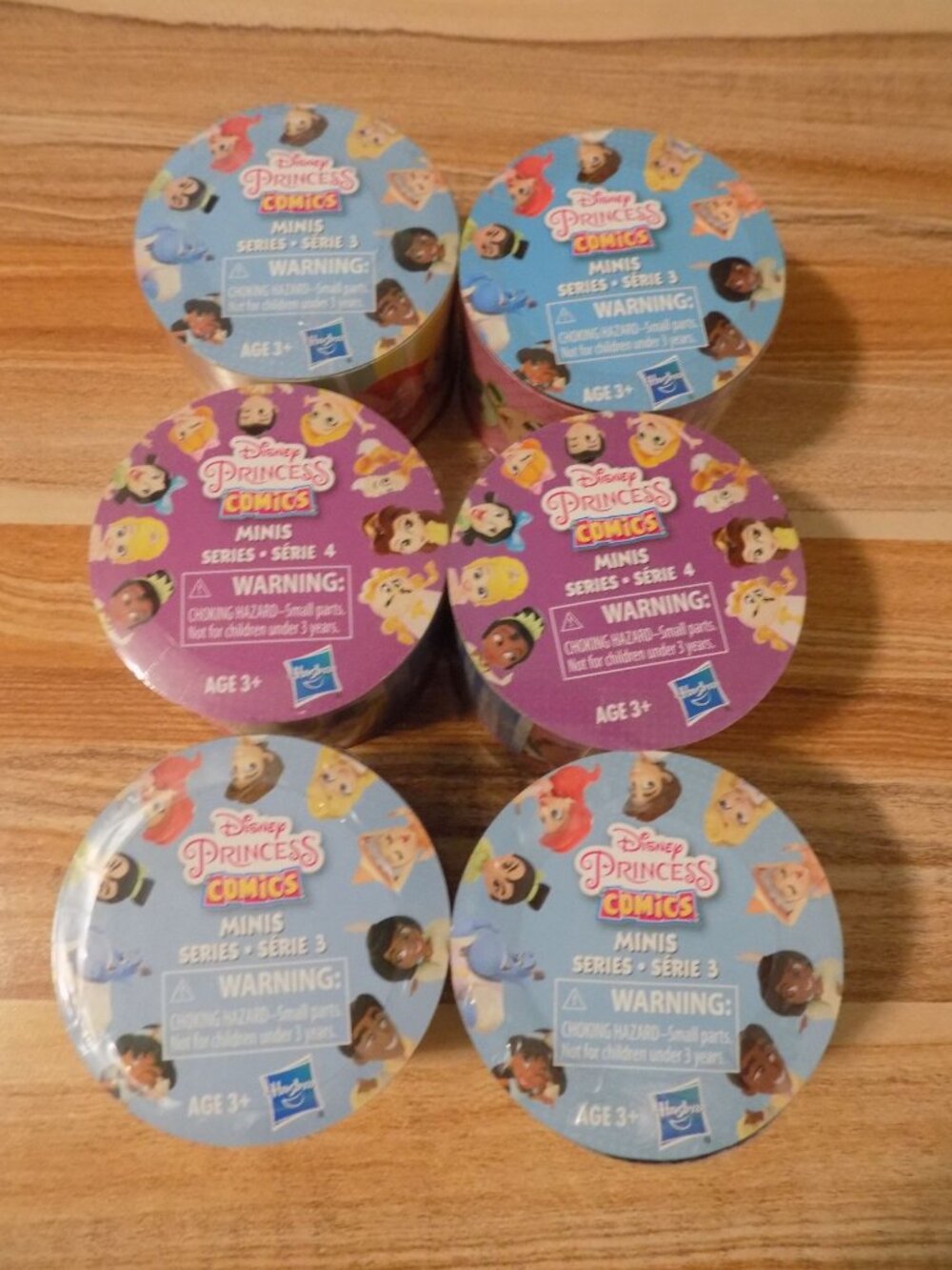 Disney Princess Comics Mini Series 3 & 4 (6PK)
